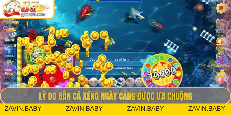 Bắn Cá Xèng - Săn Boss Khủng, Đổi Thưởng Lớn 2026 Cùng QH88