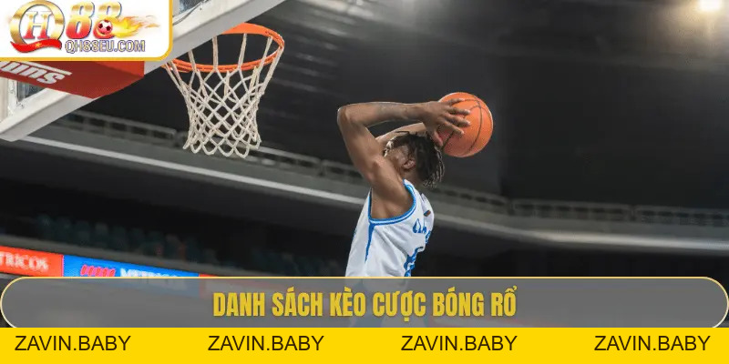 Cược Bóng Rổ Tại QH88 – Kèo NBA Uy Tín, Thưởng Cao