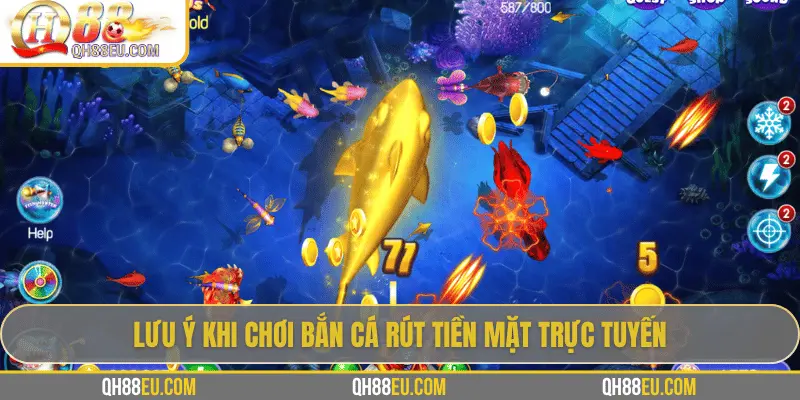 Game Bắn Cá Rút Tiền Mặt: Giải Trí Kết Hợp Phần Thưởng Thực Tế Tại QH88