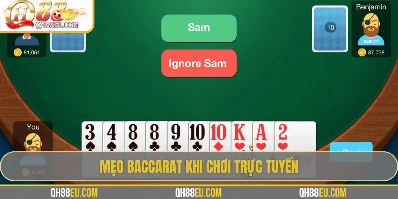 QH88 Chia Sẻ Mẹo Baccarat Giúp Chơi Ổn Định Và Bền Vững