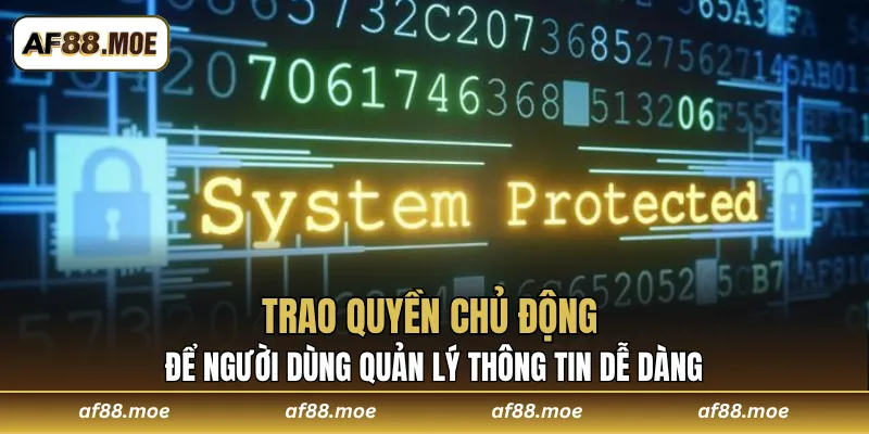 Quyền Riêng Tư AF88 - Chính Sách Bảo Mật Thành Viên