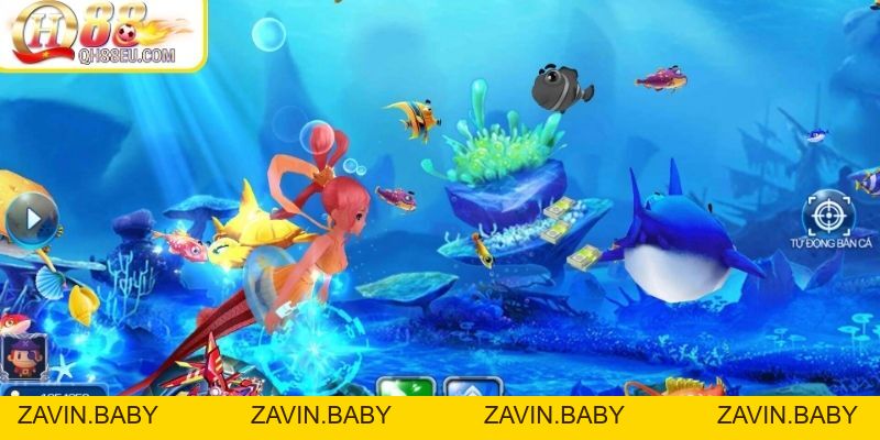 MW Fish Bắn Cá – Thế Giới Đại Dương Siêu Lợi Nhuận Tại QH88